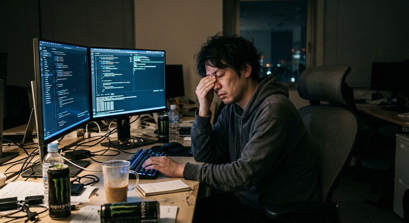 現状に悩むエンジニア